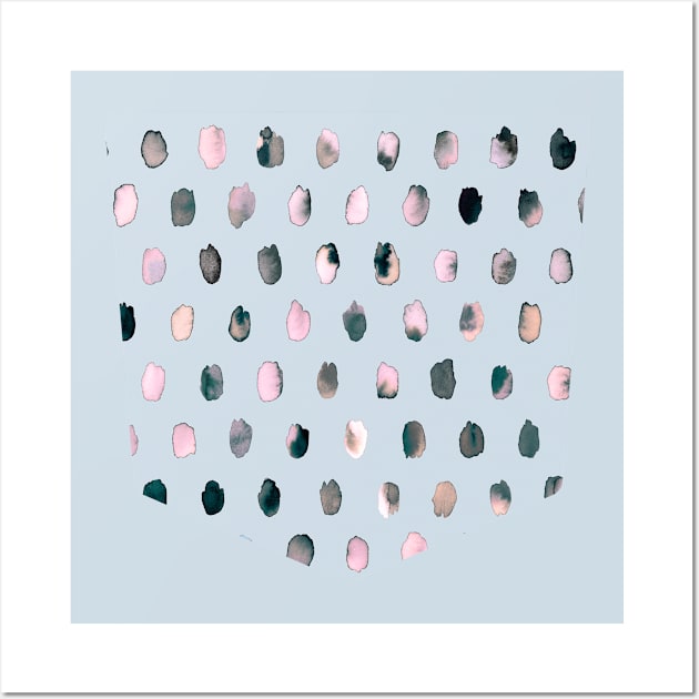 Pocket - PALETTE DOTS SOFT PASTEL Wall Art by ninoladesign